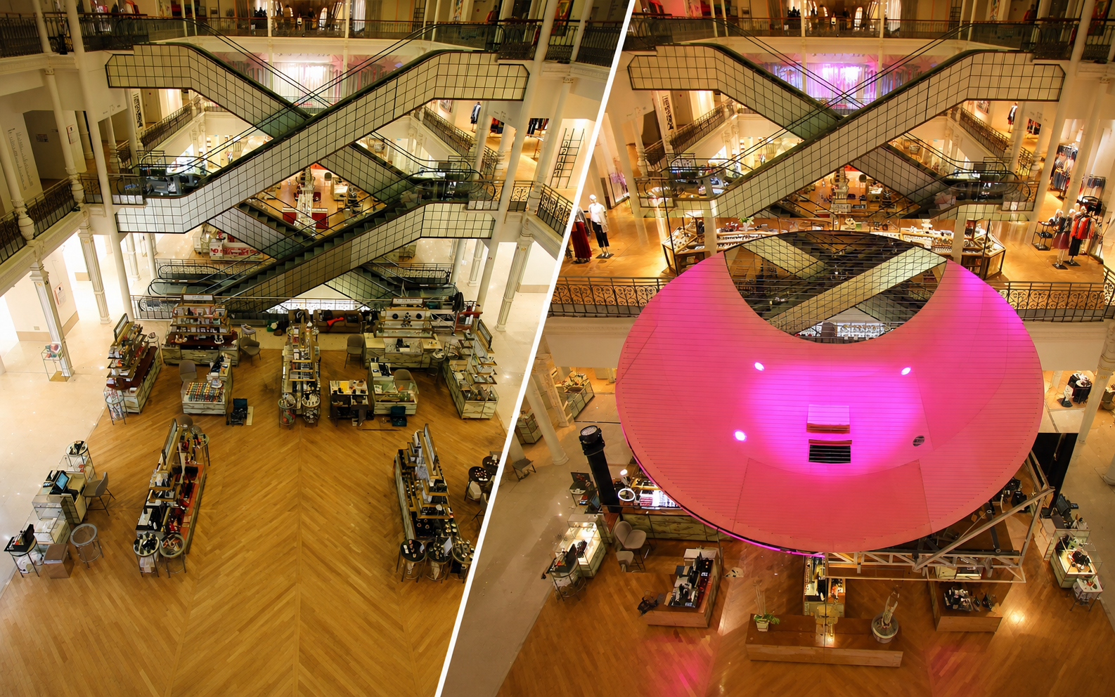 Timelapse intérieur — Aménagements commerciaux